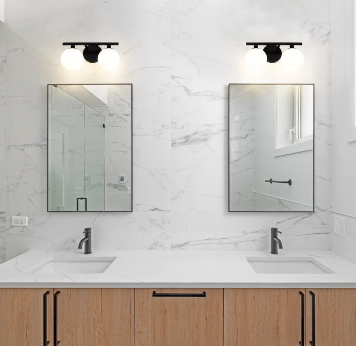 Vanity Z-Lite 1100-2V-MB Matte Black Neoma 2 Light Vanity Z-Lite