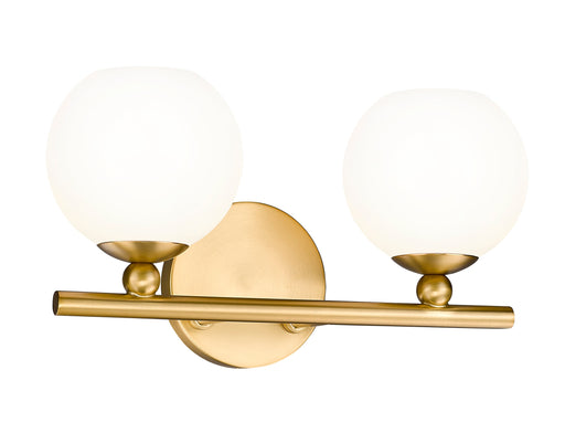 Vanity Z-Lite 1100-2V-MGLD Modern Gold Neoma 2 Light Vanity Z-Lite