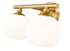 Vanity Z-Lite 1100-2V-MGLD Modern Gold Neoma 2 Light Vanity Z-Lite