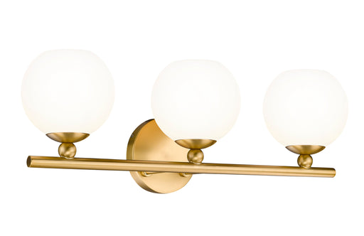 Vanity Z-Lite 1100-3V-MGLD Modern Gold Neoma 3 Light Vanity Z-Lite