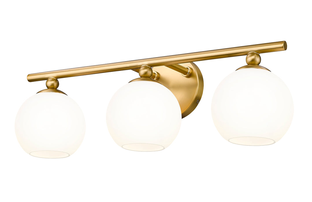 Vanity Z-Lite 1100-3V-MGLD Modern Gold Neoma 3 Light Vanity Z-Lite