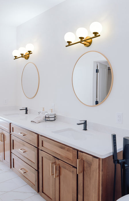 Vanity Z-Lite 1100-3V-MGLD Modern Gold Neoma 3 Light Vanity Z-Lite