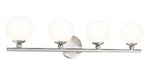 Vanity Z-Lite 1100-4V-BN Brushed Nickel Neoma 4 Light Vanity Z-Lite