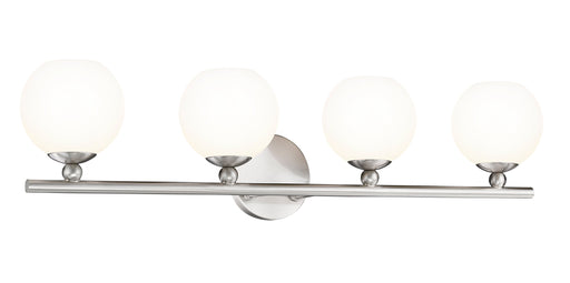 Vanity Z-Lite 1100-4V-BN Brushed Nickel Neoma 4 Light Vanity Z-Lite