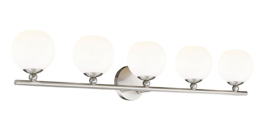 Vanity Z-Lite 1100-5V-BN Brushed Nickel Neoma 5 Light Vanity Z-Lite