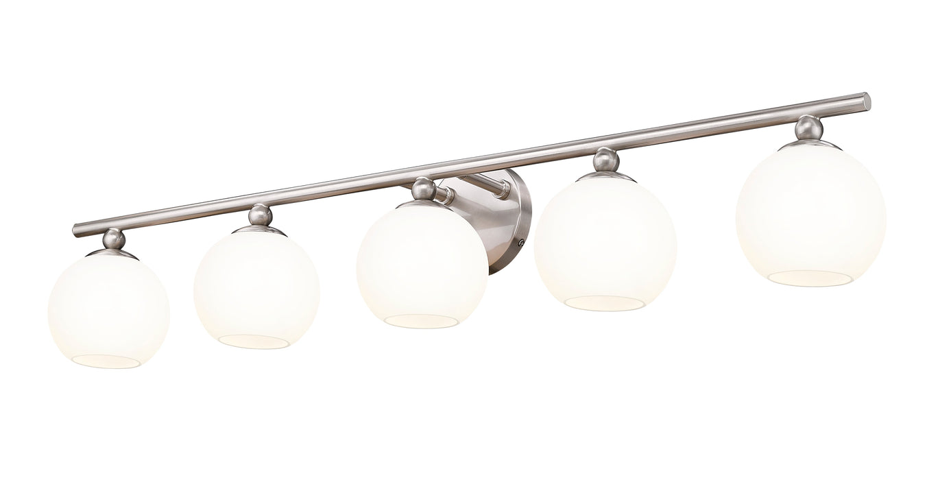 Vanity Z-Lite 1100-5V-BN Brushed Nickel Neoma 5 Light Vanity Z-Lite