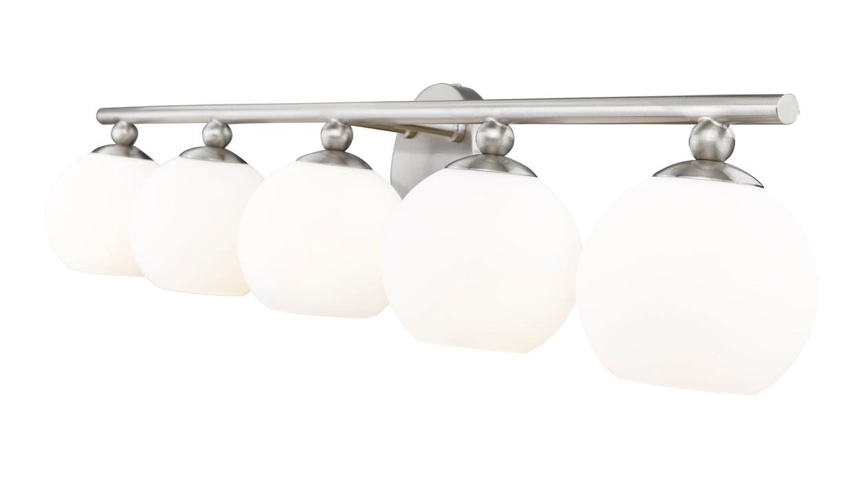 Vanity Z-Lite 1100-5V-BN Brushed Nickel Neoma 5 Light Vanity Z-Lite