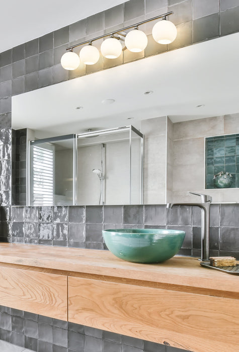 Vanity Z-Lite 1100-5V-BN Brushed Nickel Neoma 5 Light Vanity Z-Lite