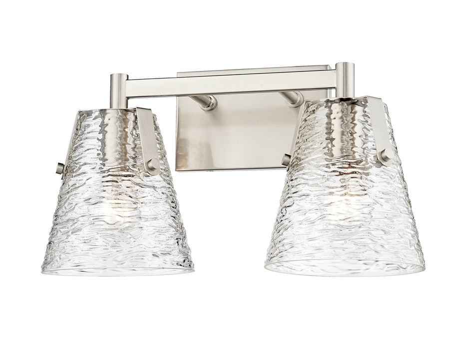 Vanity Z-Lite 1101-2V-BN Brushed Nickel Analia 2 Light Vanity Z-Lite