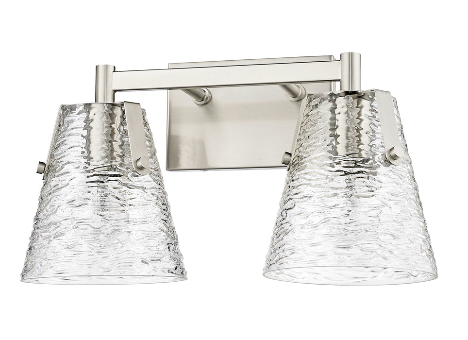 Vanity Z-Lite 1101-2V-BN Brushed Nickel Analia 2 Light Vanity Z-Lite