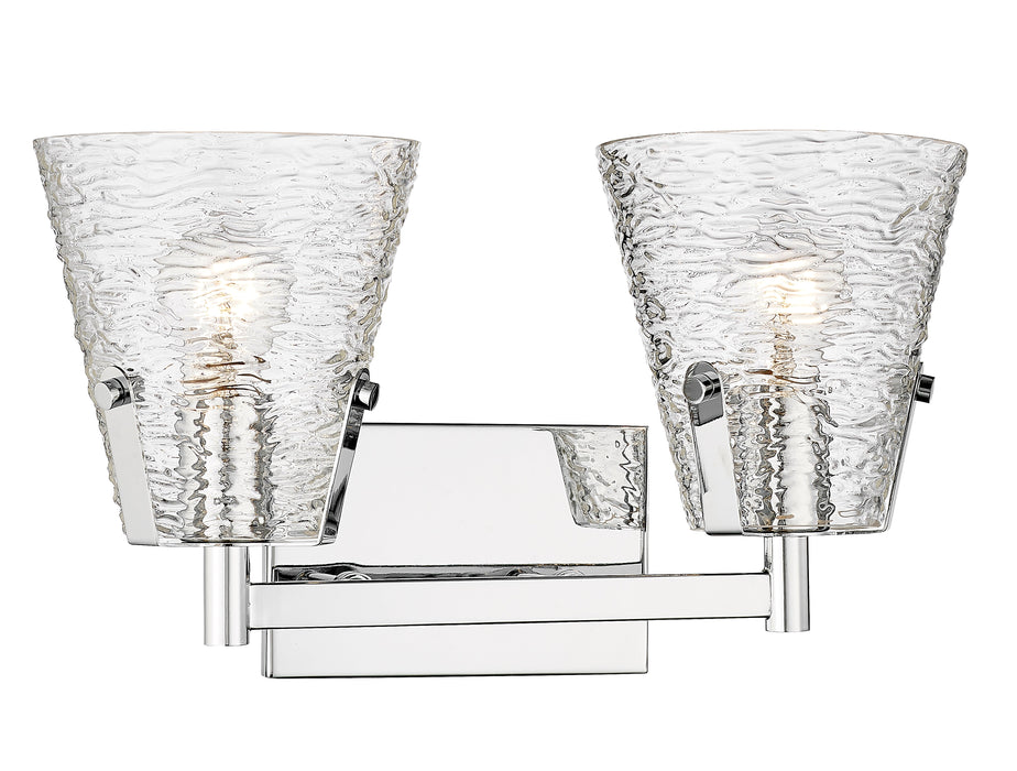 Vanity Z-Lite 1101-2V-CH Chrome Analia 2 Light Vanity Z-Lite