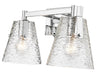 Vanity Z-Lite 1101-2V-CH Chrome Analia 2 Light Vanity Z-Lite