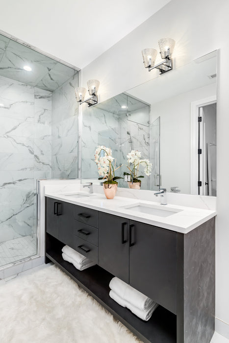 Vanity Z-Lite 1101-2V-CH Chrome Analia 2 Light Vanity Z-Lite