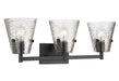 Vanity Z-Lite 1101-3V-MB Matte Black Analia 3 Light Vanity Z-Lite