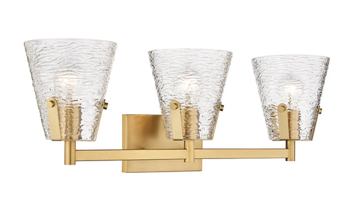 Vanity Z-Lite 1101-3V-MGLD Modern Gold Analia 3 Light Vanity Z-Lite
