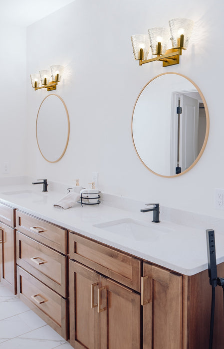 Vanity Z-Lite 1101-3V-MGLD Modern Gold Analia 3 Light Vanity Z-Lite