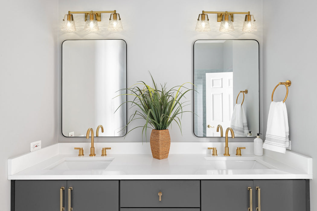 Vanity Z-Lite 1101-3V-MGLD Modern Gold Analia 3 Light Vanity Z-Lite