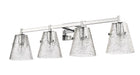 Vanity Z-Lite 1101-4V-CH Chrome Analia 4 Light Vanity Z-Lite