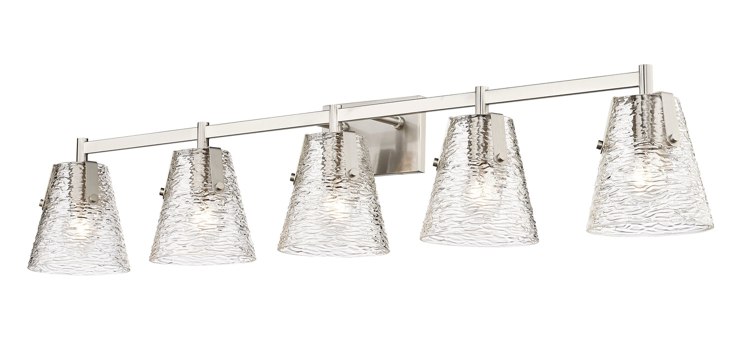Vanity Z-Lite 1101-5V-BN Brushed Nickel Analia 5 Light Vanity Z-Lite