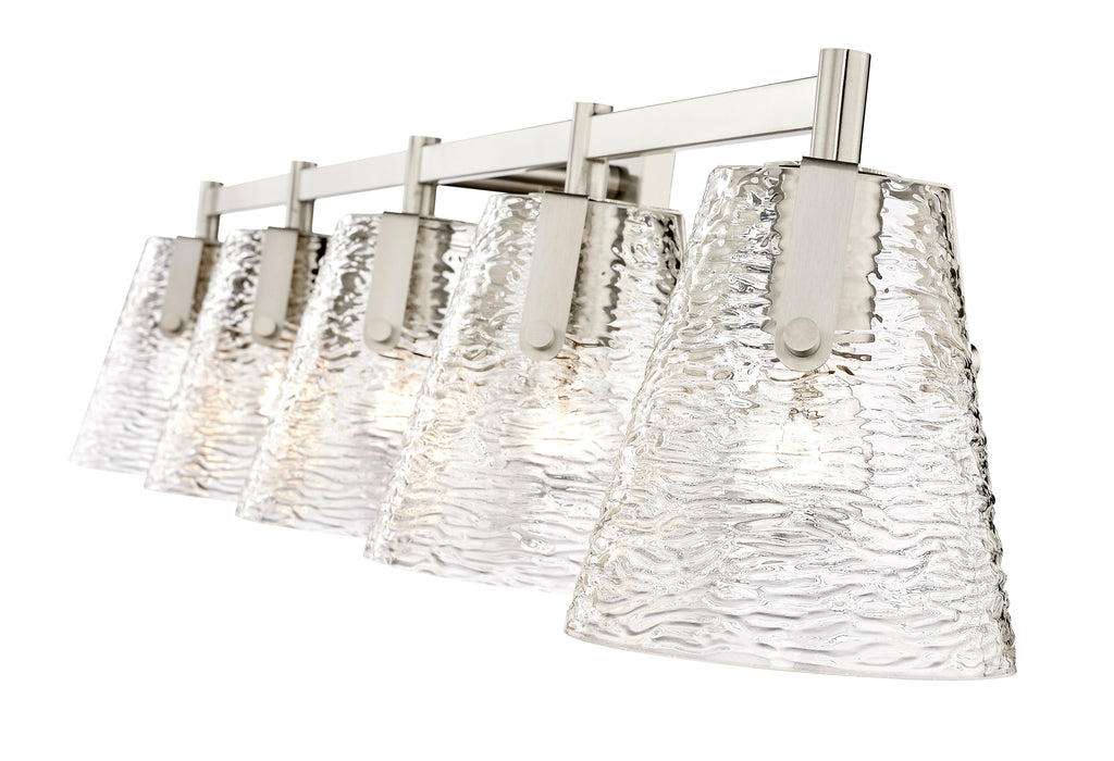 Vanity Z-Lite 1101-5V-BN Brushed Nickel Analia 5 Light Vanity Z-Lite