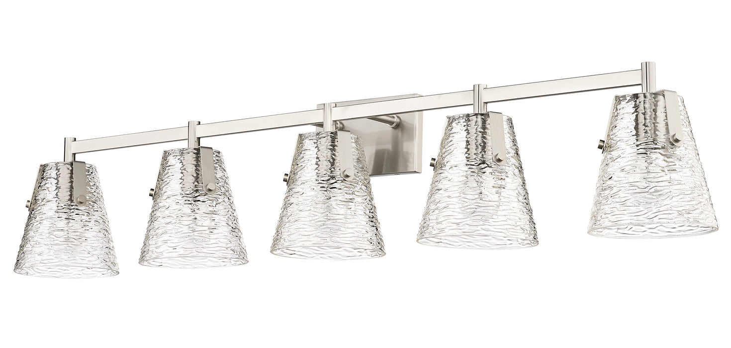 Vanity Z-Lite 1101-5V-BN Brushed Nickel Analia 5 Light Vanity Z-Lite