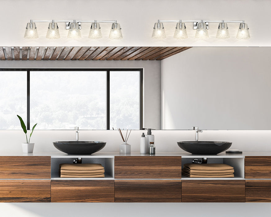 Vanity Z-Lite 1101-5V-CH Chrome Analia 5 Light Vanity Z-Lite