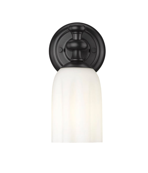 Wall Sconce Z-Lite 1102-1S-MB Matte Black Orion 1 Light Wall Sconce Z-Lite