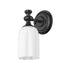 Wall Sconce Z-Lite 1102-1S-MB Matte Black Orion 1 Light Wall Sconce Z-Lite