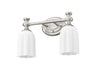 Vanity Z-Lite 1102-2V-BN Brushed Nickel Orion 2 Light Vanity Z-Lite