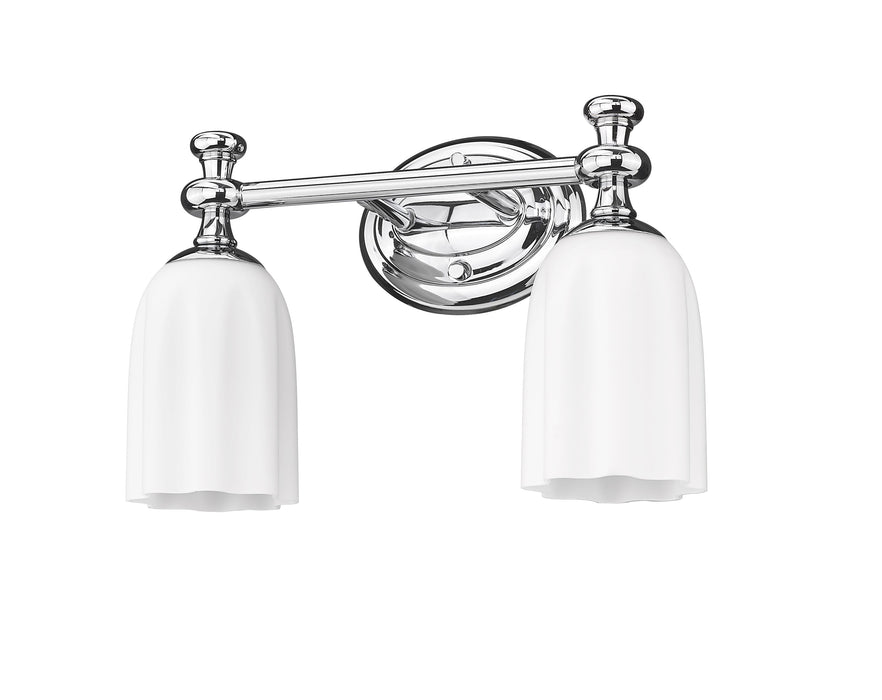 Vanity Z-Lite 1102-2V-CH Chrome Orion 2 Light Vanity Z-Lite