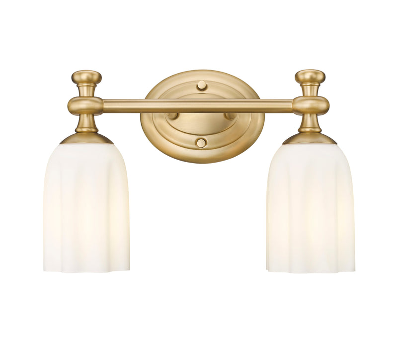 Vanity Z-Lite 1102-2V-MGLD Modern Gold Orion 2 Light Vanity Z-Lite