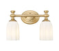 Vanity Z-Lite 1102-2V-MGLD Modern Gold Orion 2 Light Vanity Z-Lite