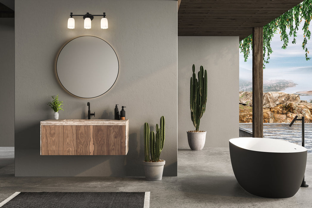 Vanity Z-Lite 1102-3V-MB Matte Black Orion 3 Light Vanity Z-Lite