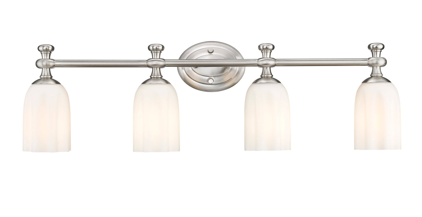 Vanity Z-Lite 1102-4V-BN Brushed Nickel Orion 4 Light Vanity Z-Lite