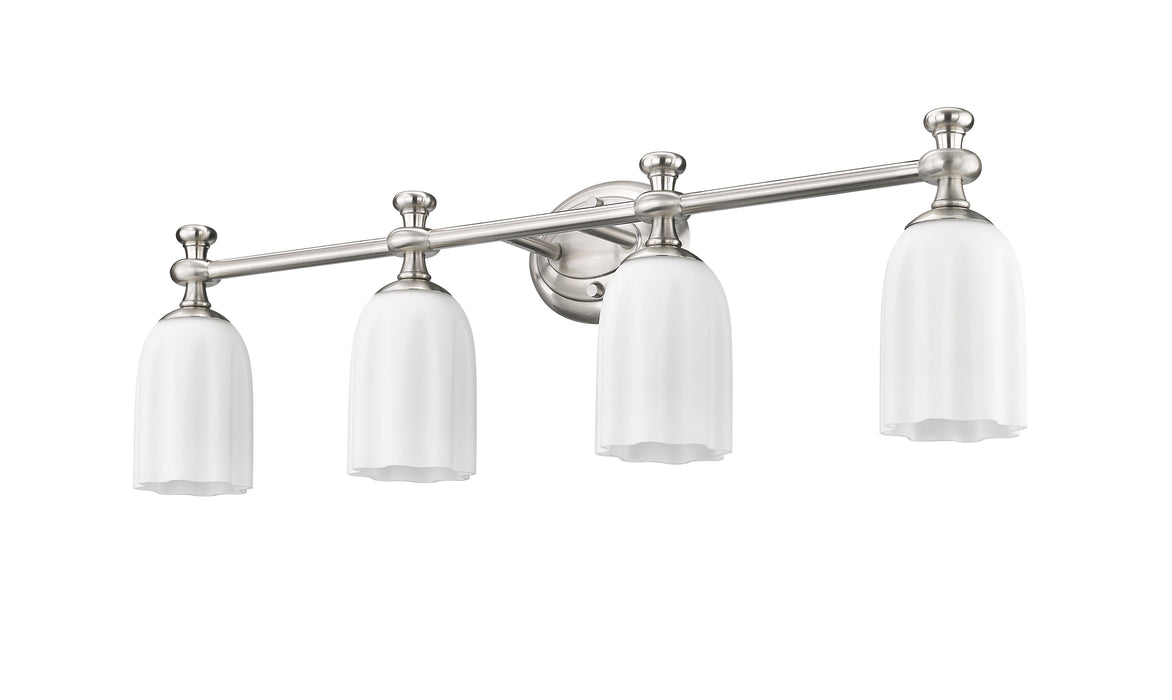 Vanity Z-Lite 1102-4V-BN Brushed Nickel Orion 4 Light Vanity Z-Lite