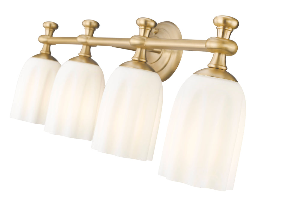 Vanity Z-Lite 1102-4V-MGLD Modern Gold Orion 4 Light Vanity Z-Lite