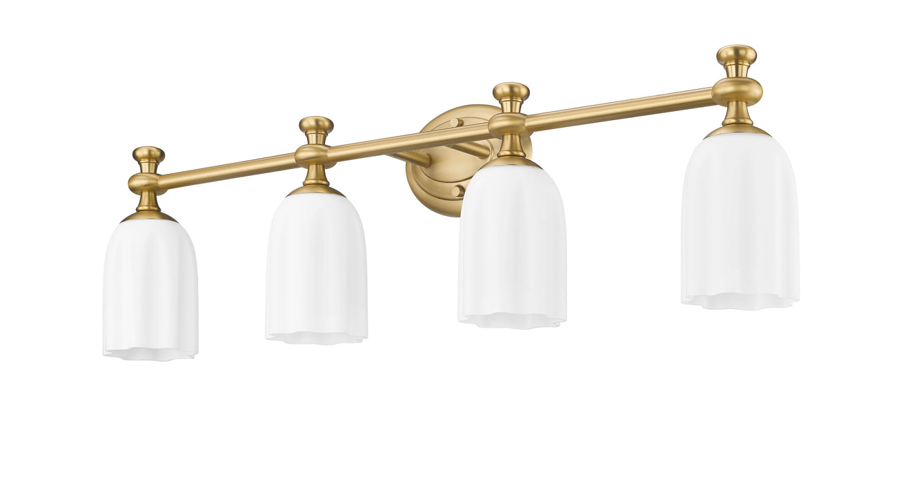 Vanity Z-Lite 1102-4V-MGLD Modern Gold Orion 4 Light Vanity Z-Lite