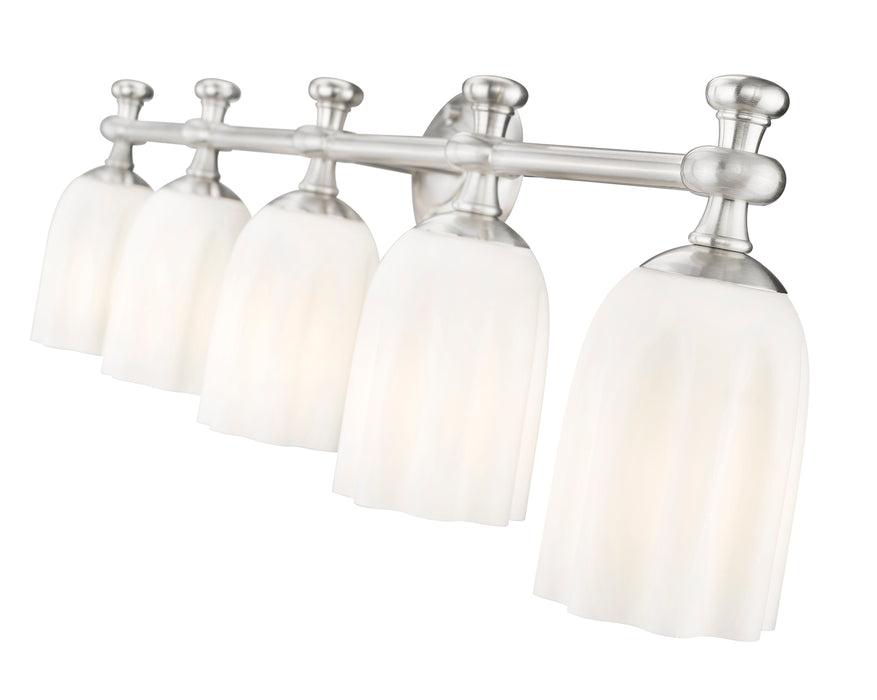 Vanity Z-Lite 1102-5V-BN Brushed Nickel Orion 5 Light Vanity Z-Lite