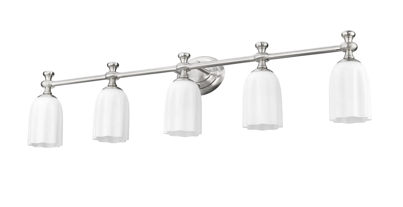 Vanity Z-Lite 1102-5V-BN Brushed Nickel Orion 5 Light Vanity Z-Lite