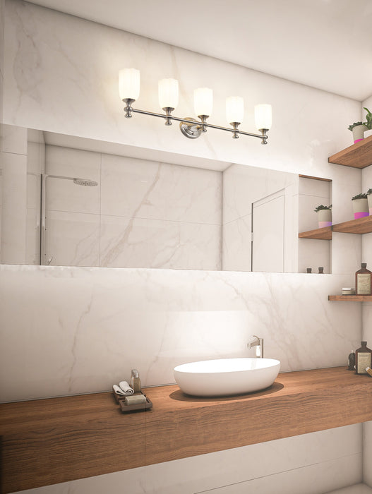 Vanity Z-Lite 1102-5V-BN Brushed Nickel Orion 5 Light Vanity Z-Lite