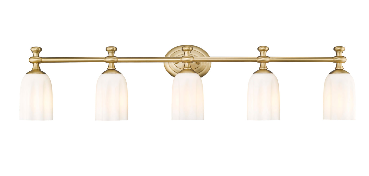 Vanity Z-Lite 1102-5V-MGLD Modern Gold Orion 5 Light Vanity Z-Lite
