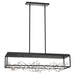 Eurofase 35642-023 Aerie 42" Silver-Black Mix LED Chandelier