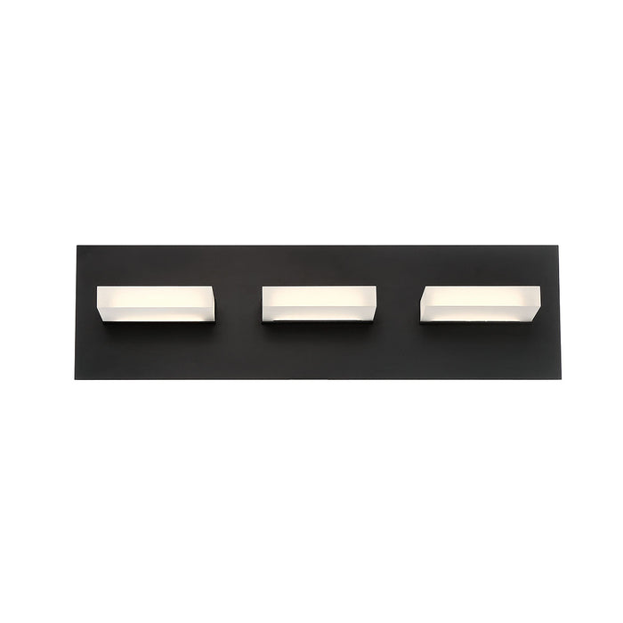 Eurofase 28020-023 Olson 18" Matte Black LED Vanity Light