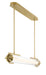 Eurofase 45715-025 Espada 48" Gold LED Chandelier