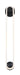 Eurofase 49262-018 Swing 36" Matte Black LED Outdoor Wall Light