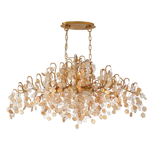 Eurofase 29061-013 Campobasso 45" Gold Chandelier