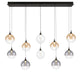 Eurofase 48933-047 Iissa 47" Matte Black LED Chandelier