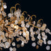 Eurofase 29061-013 Campobasso 45" Gold Chandelier