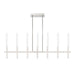 Eurofase 46476-029 Benicio 46" Polished Nickel LED Chandelier