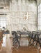 Eurofase 39324-023 Bordo 56" Satin Gold Paint LED Chandelier